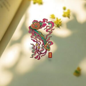 Ruyi Suiyi traditional cloud pattern elegant car and motorcycle flat hollow car sticker waterproof sticker feng shui sticker