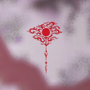 Feng Shui Energy Stickers Like the Sun, New Chinese Traditional Vintage Style Car Waterproof Stickers