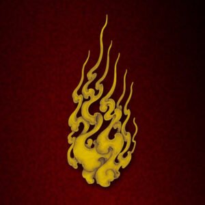 Feng Shui Energy Sticker Bone Cloud Ascending Retro Chinese Style Car Waterproof Sticker