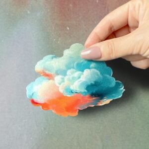 Feng Shui Stickers: Burning Clouds, Sunset Clouds, Cloud Stickers